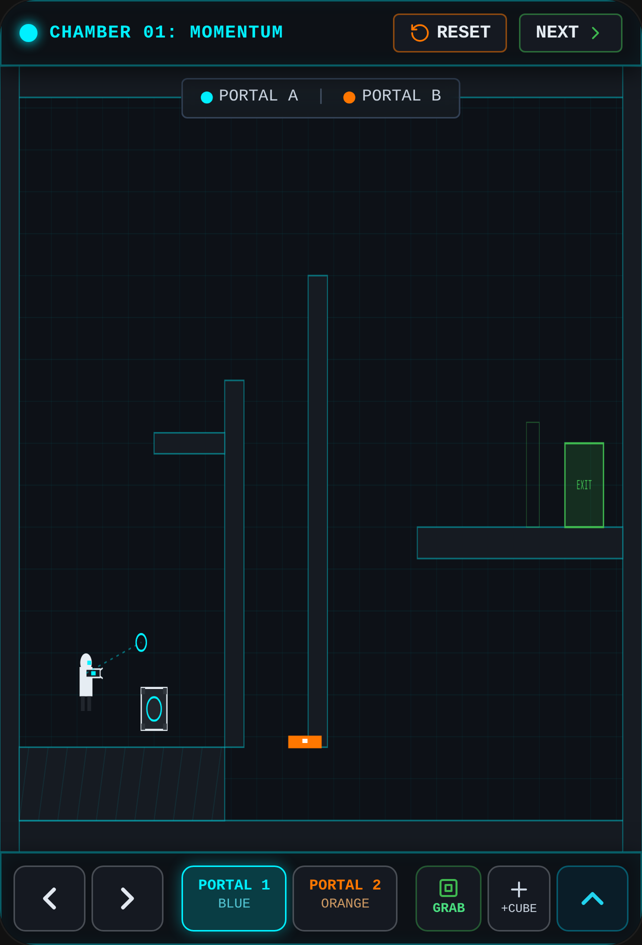 Aperture 2D - Physics Portal Sandbox(totally) cover