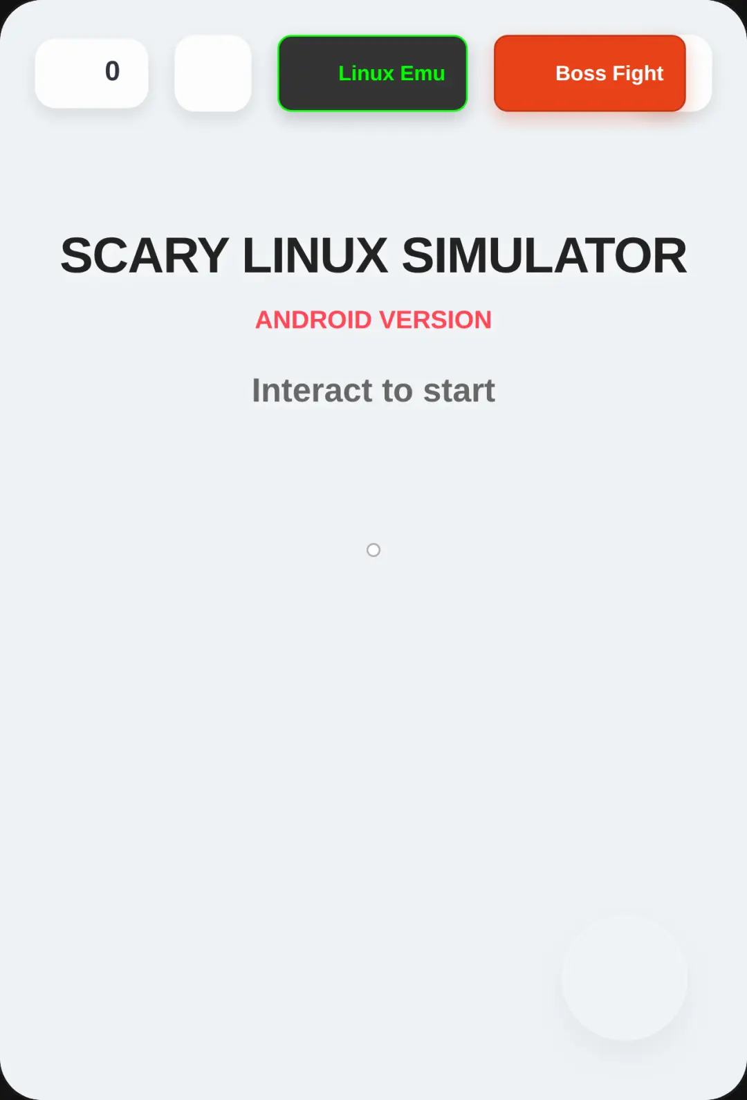 Scary Linux Simulator Android Version cover