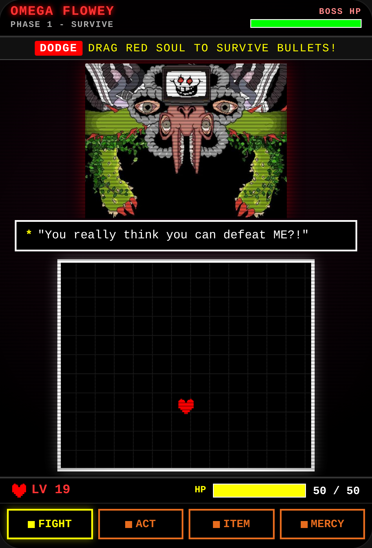 Omega Flowey Boss Fight cover