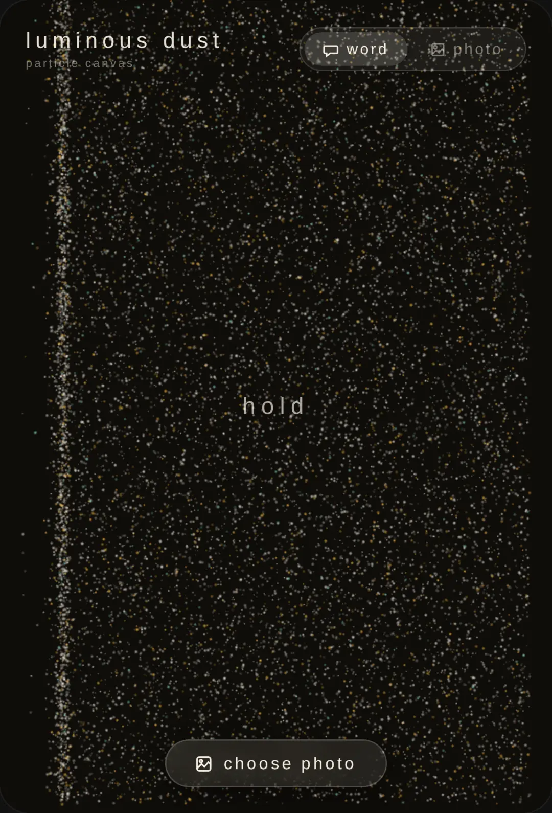 Luminous Dust cover
