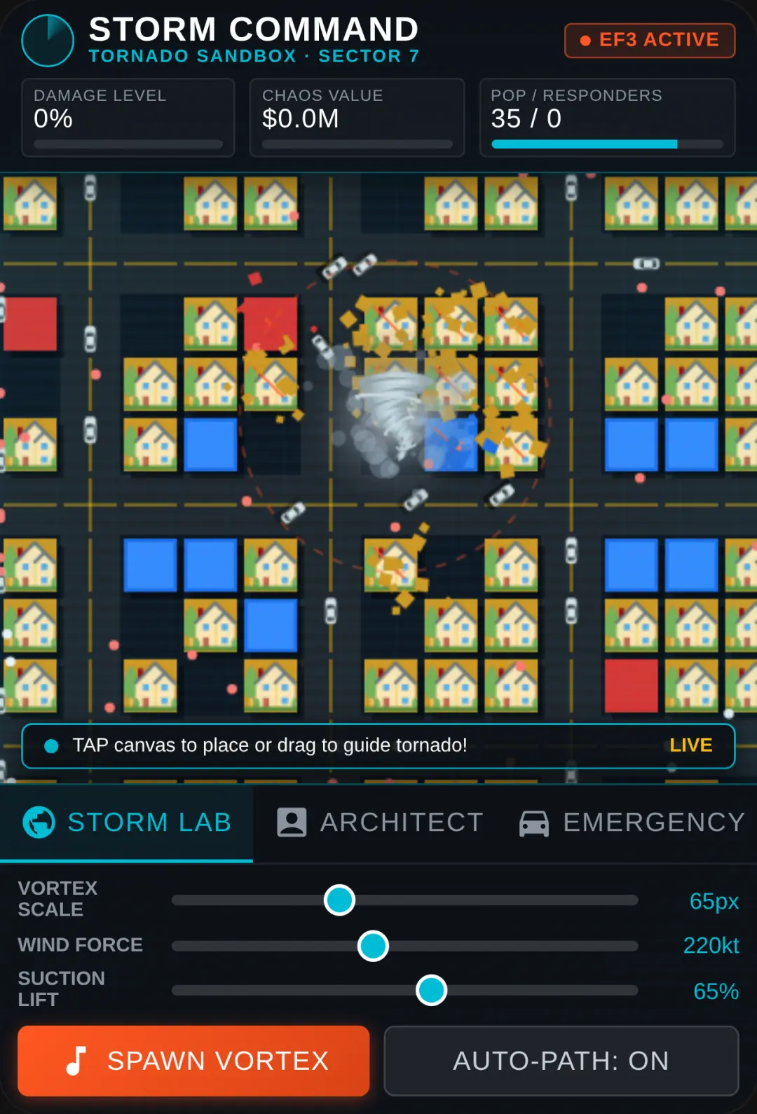 Tornado Sandbox: Epic Weather Command cover