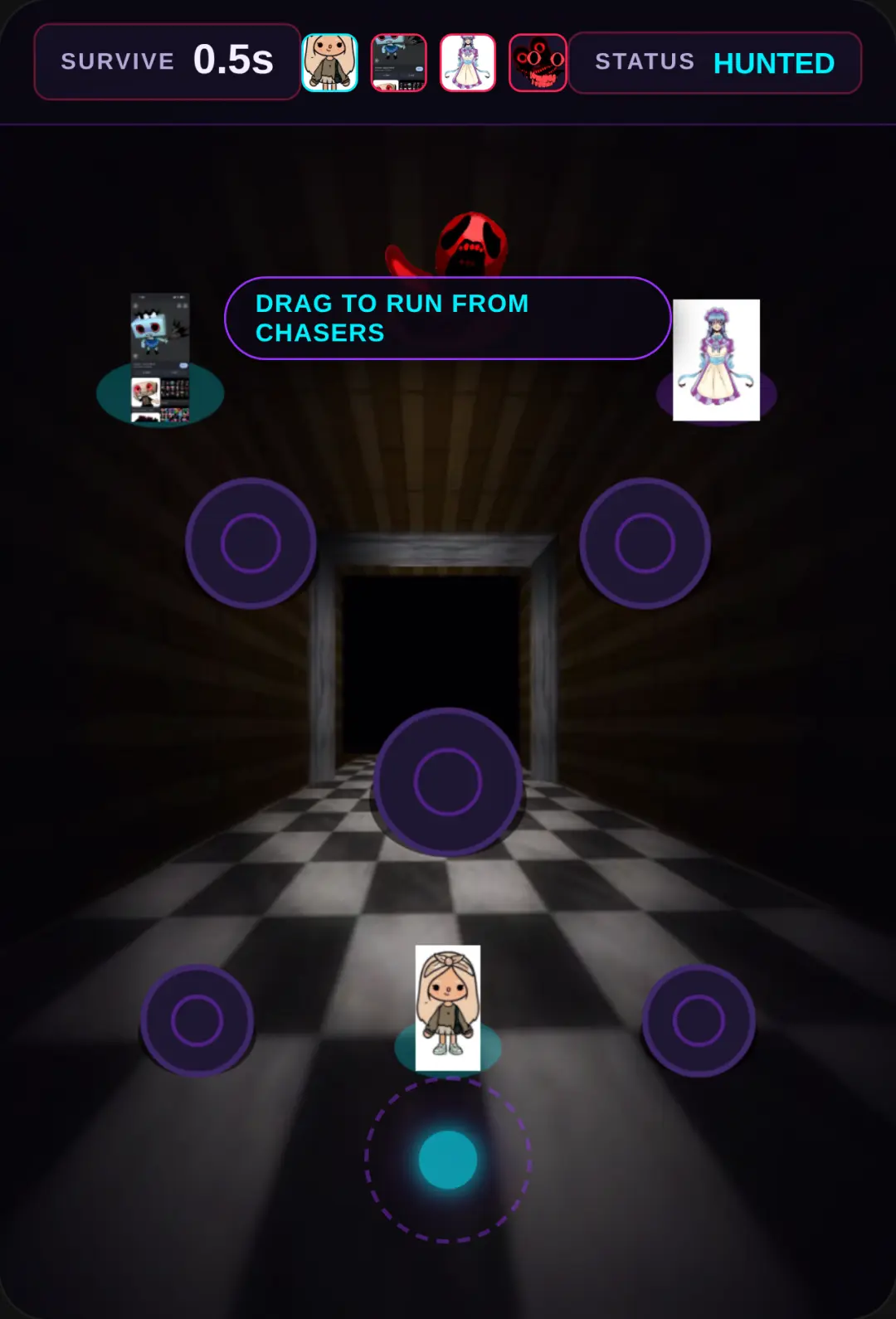 Spooky Maze Chase Amelia Toca Boca tisha cover