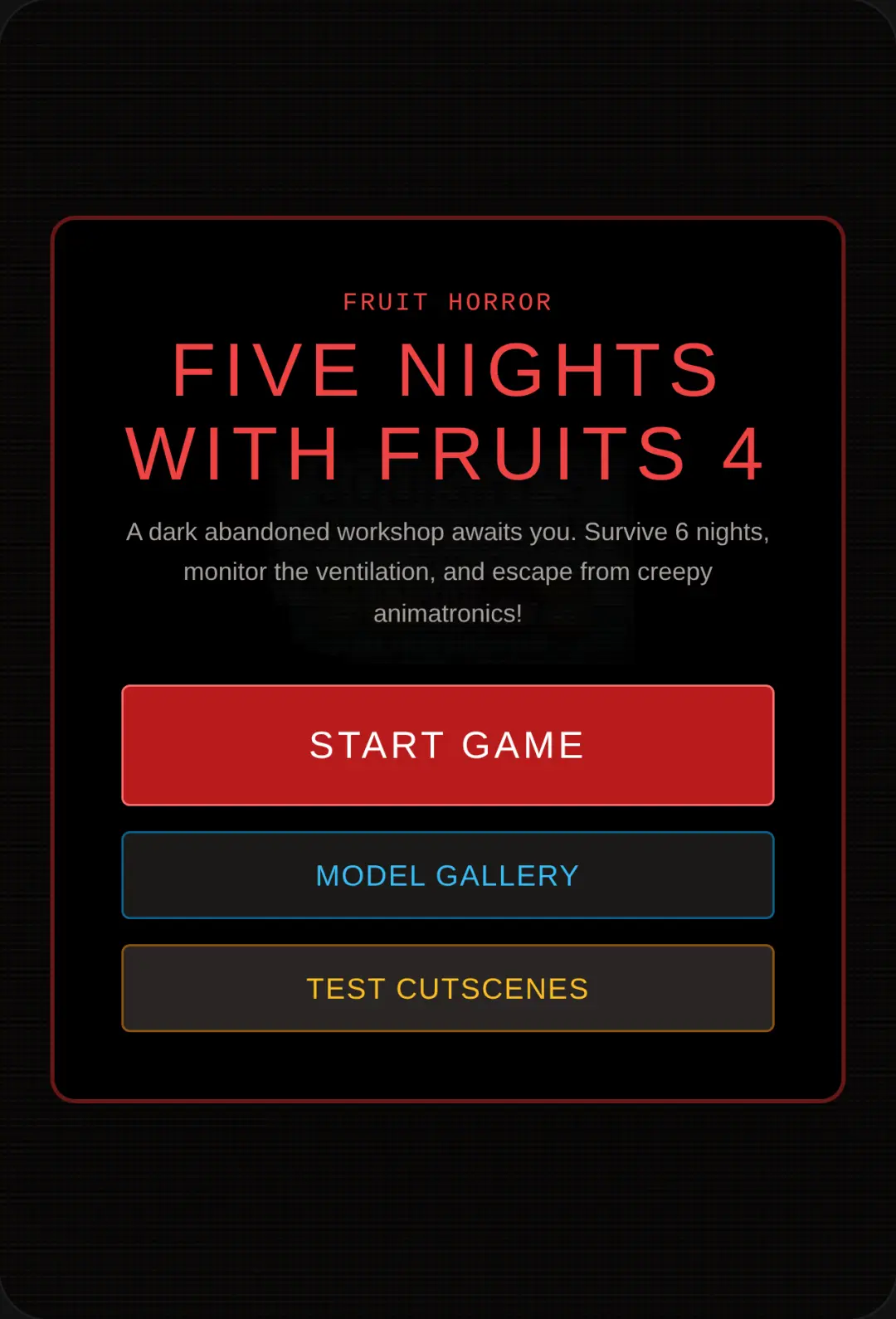 Five Nights with Fruits 4(0.5v) cover