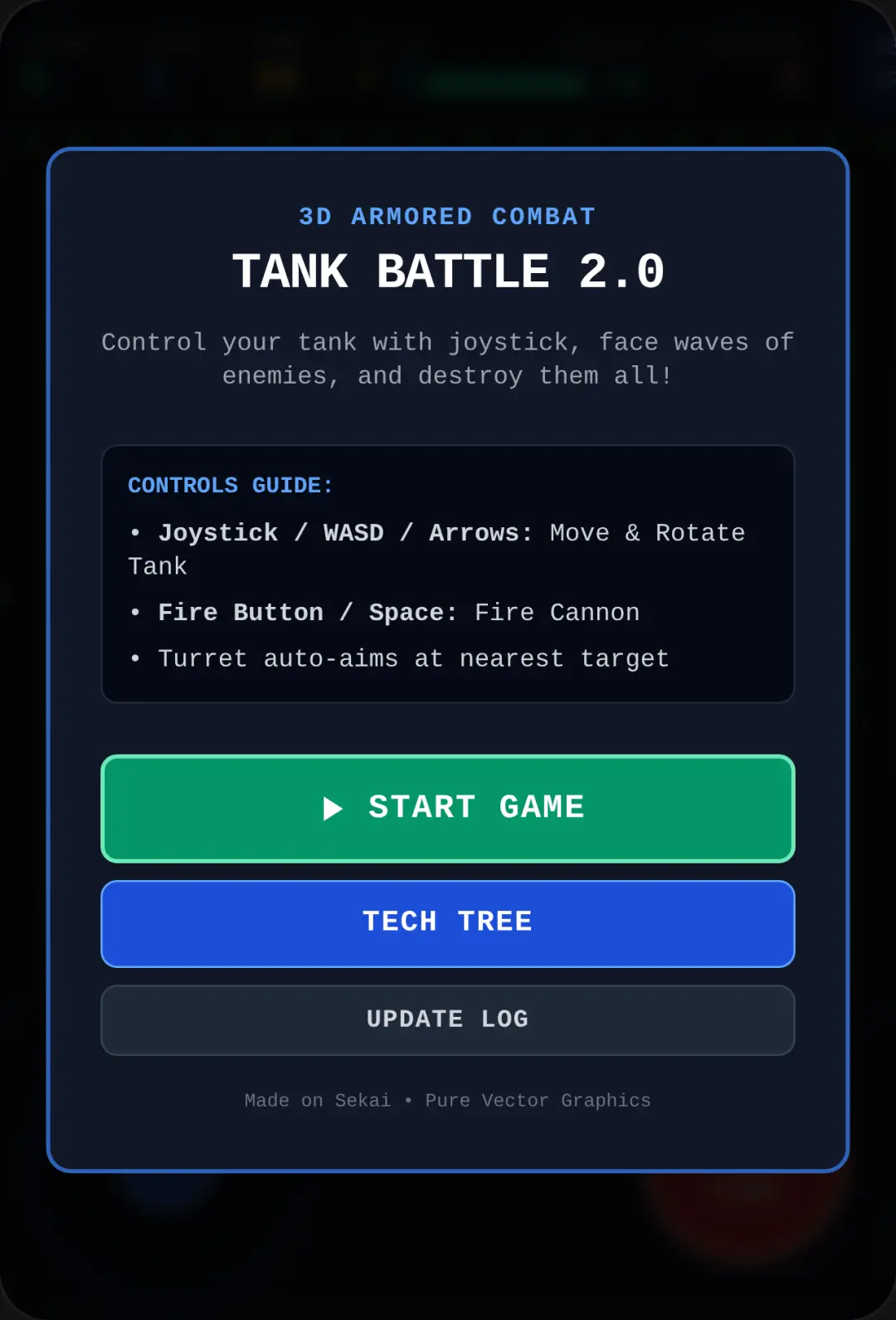 Tank Battle 2.0 cover