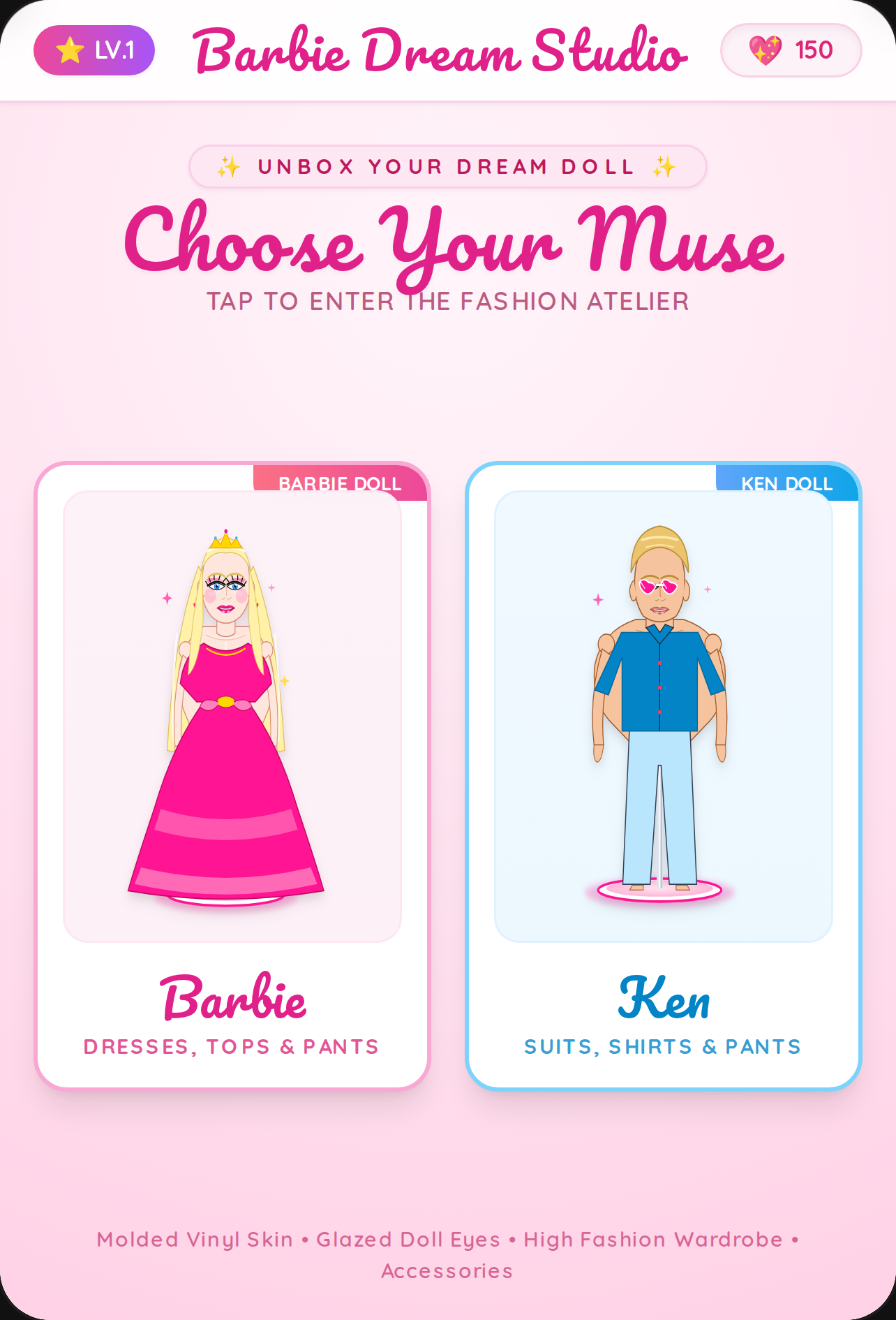 Barbie Fashion Doll Studio - App Store Edition cover