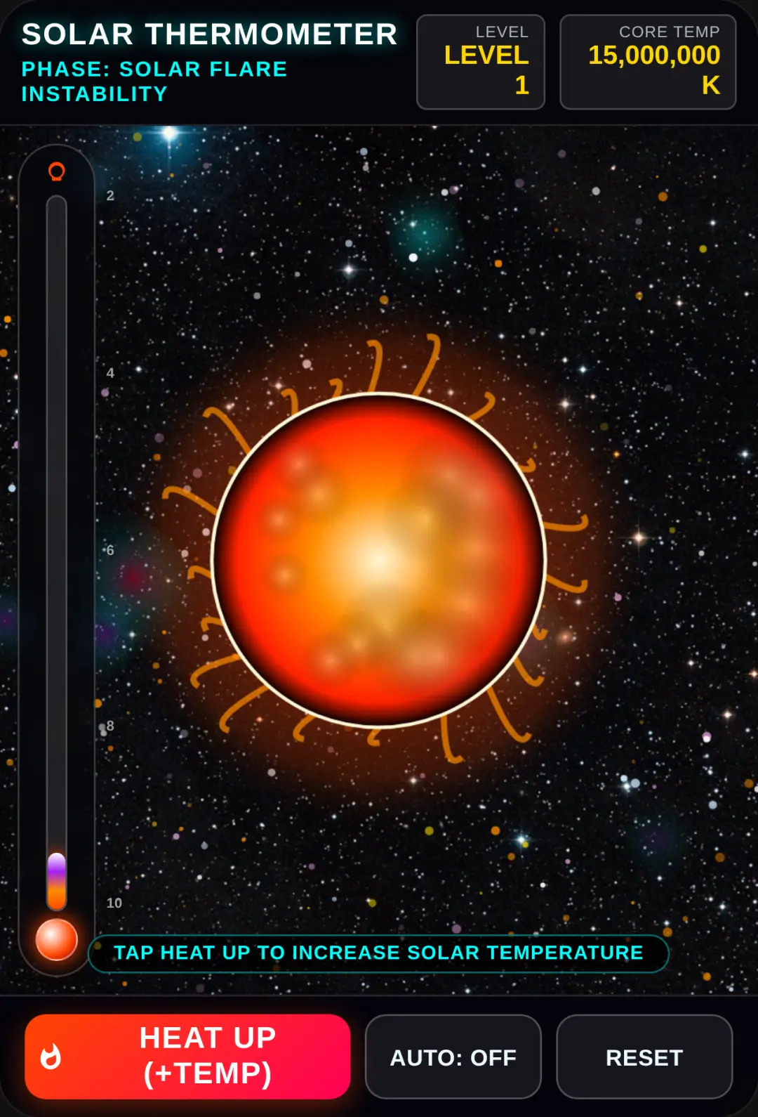 Cosmic Sun Thermometer hope y'all like it cover