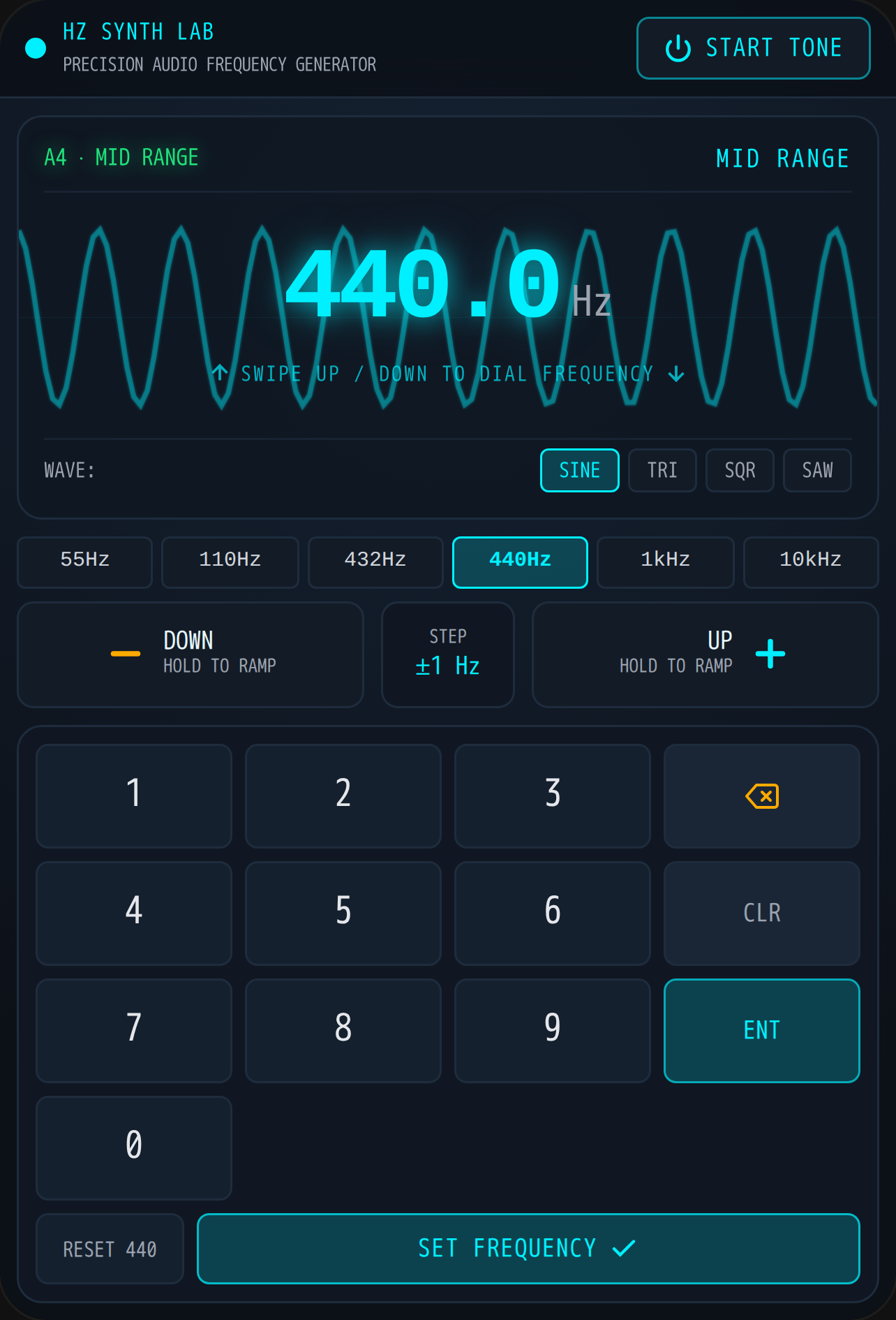 HZ Precision Audio Synthesizer cover