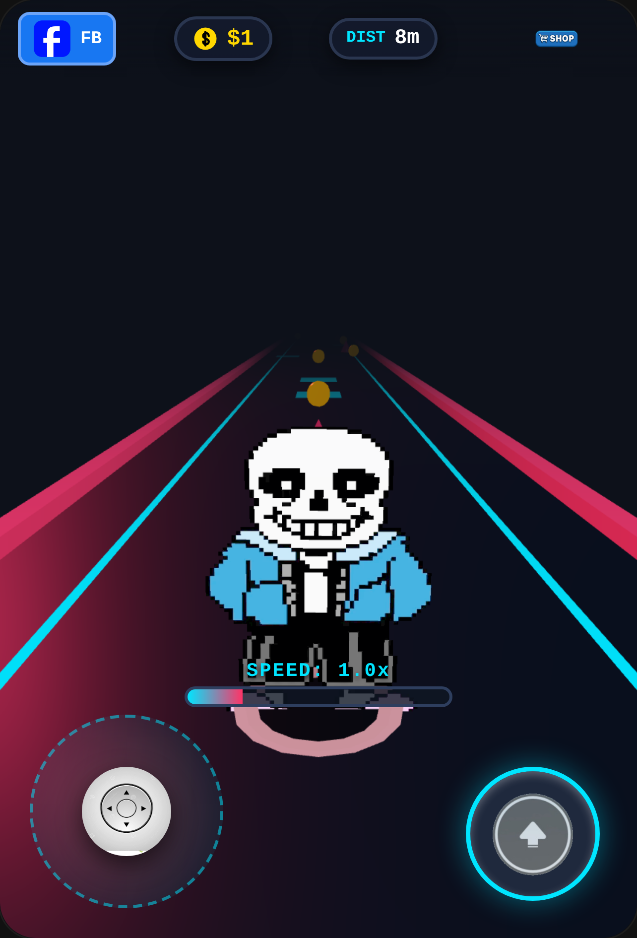 Sans Speed Runner - Shoe Rush 3D cover