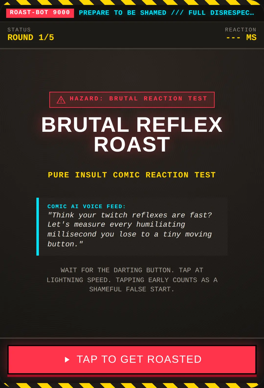 BRUTAL REFLEX ROAST cover