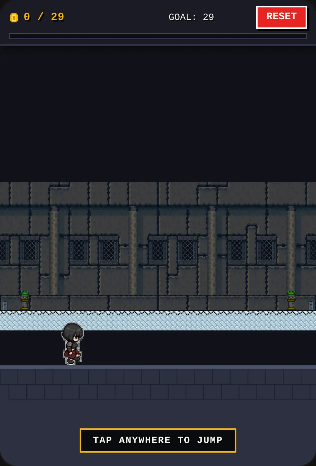 Pixel Mario Lava Jump cover