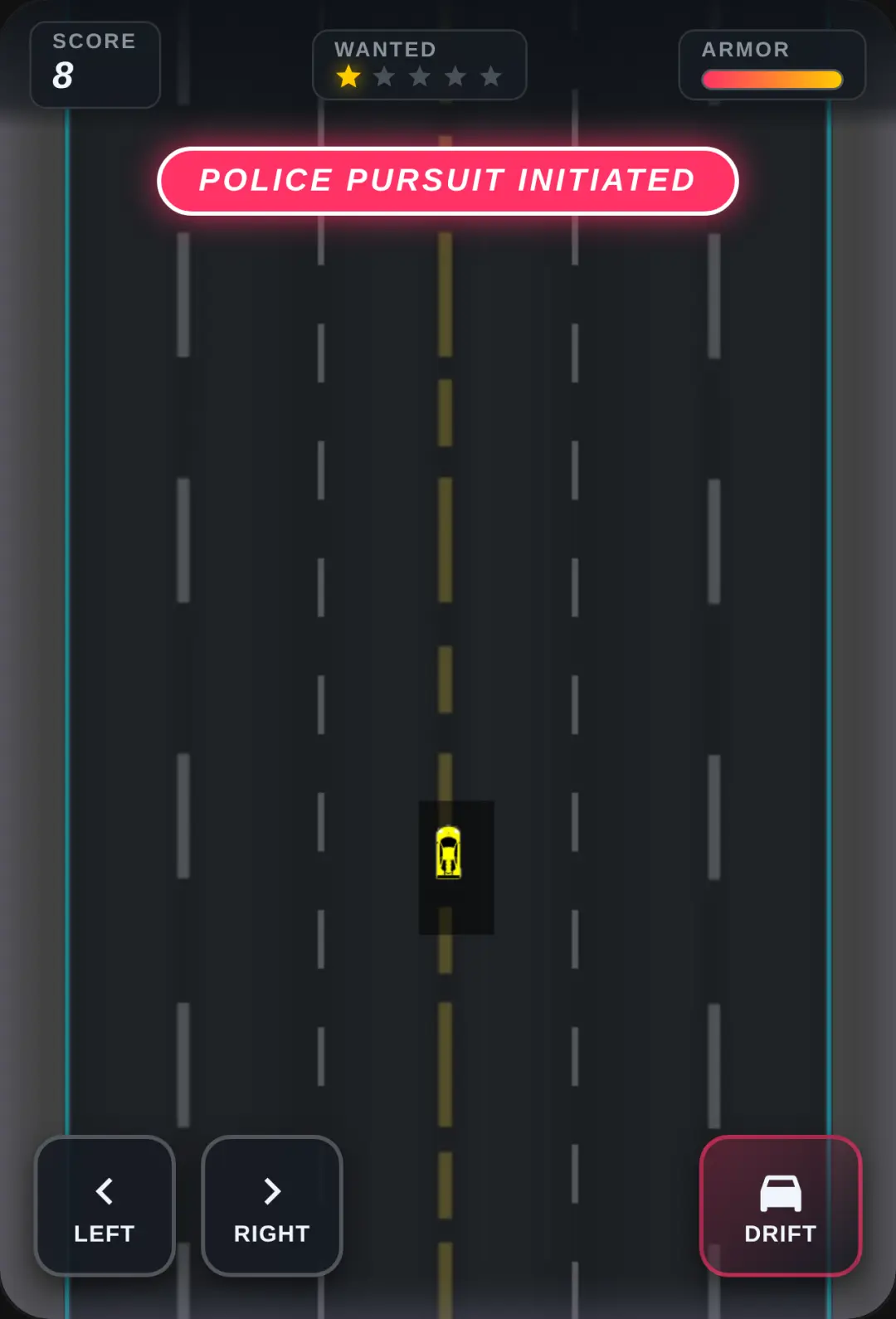 Neon Pursuit: Drift & Evade cover