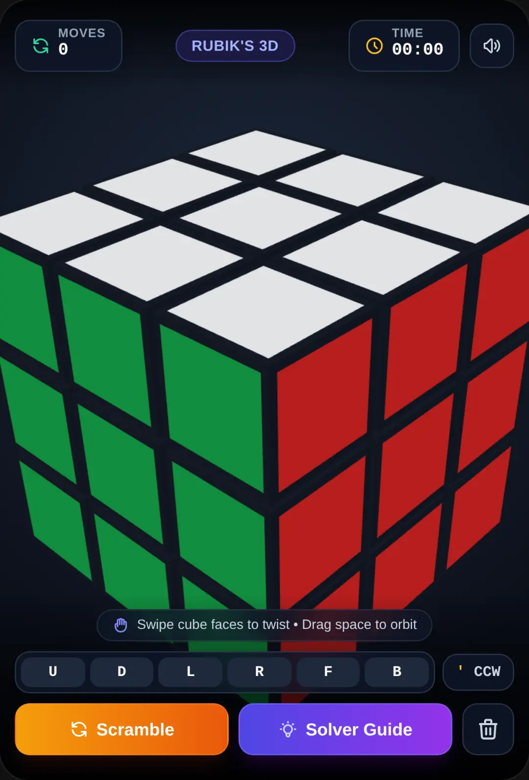 3D Rubik's Cube Solver cover