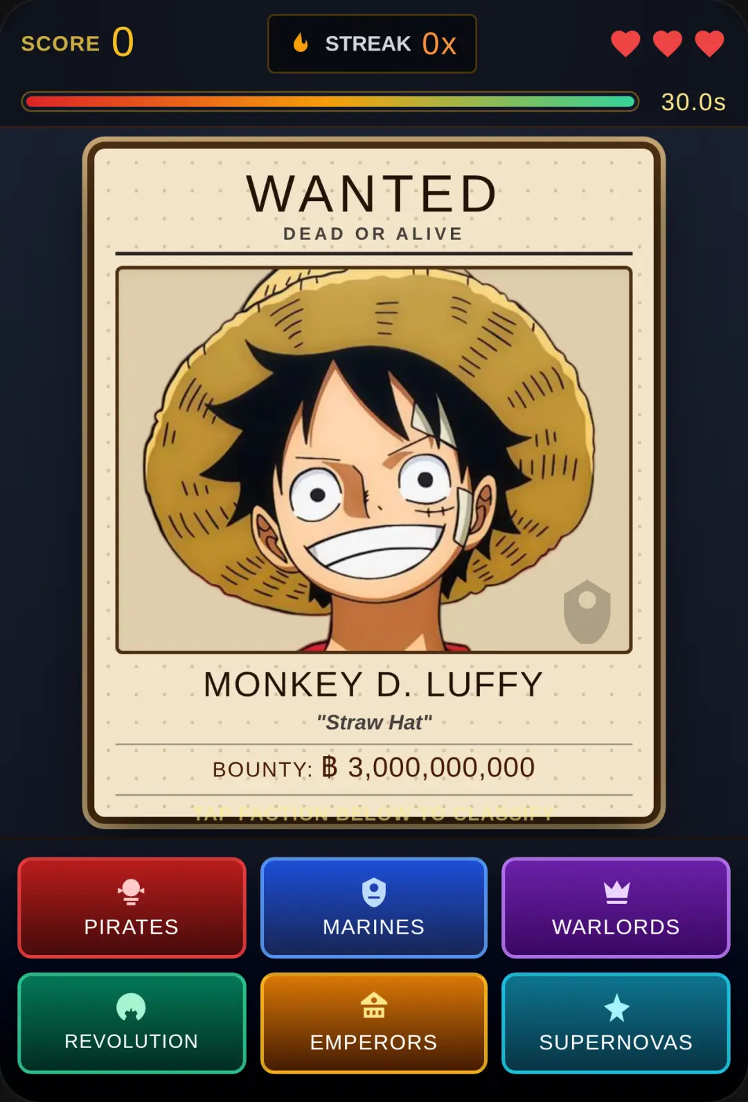One Piece Character Classifier cover