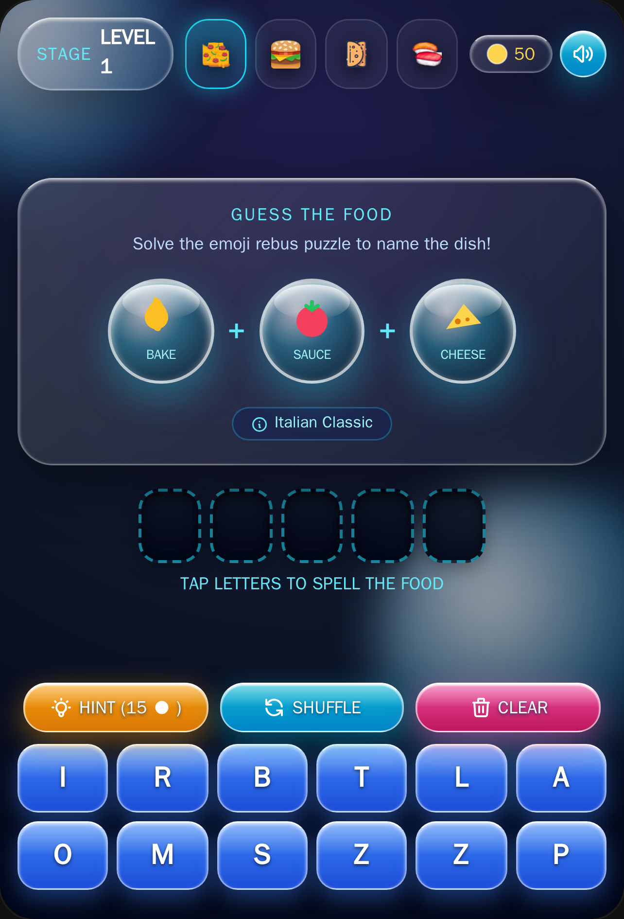 Guess The Food: Food Puzzle cover