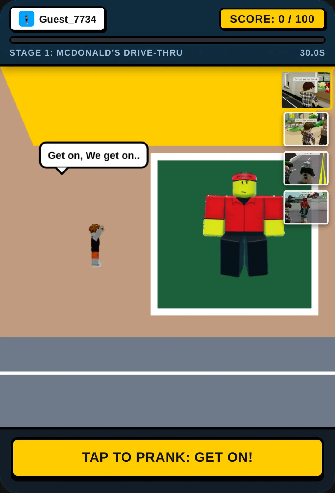 Roblox Song Prank Gauntlet cover