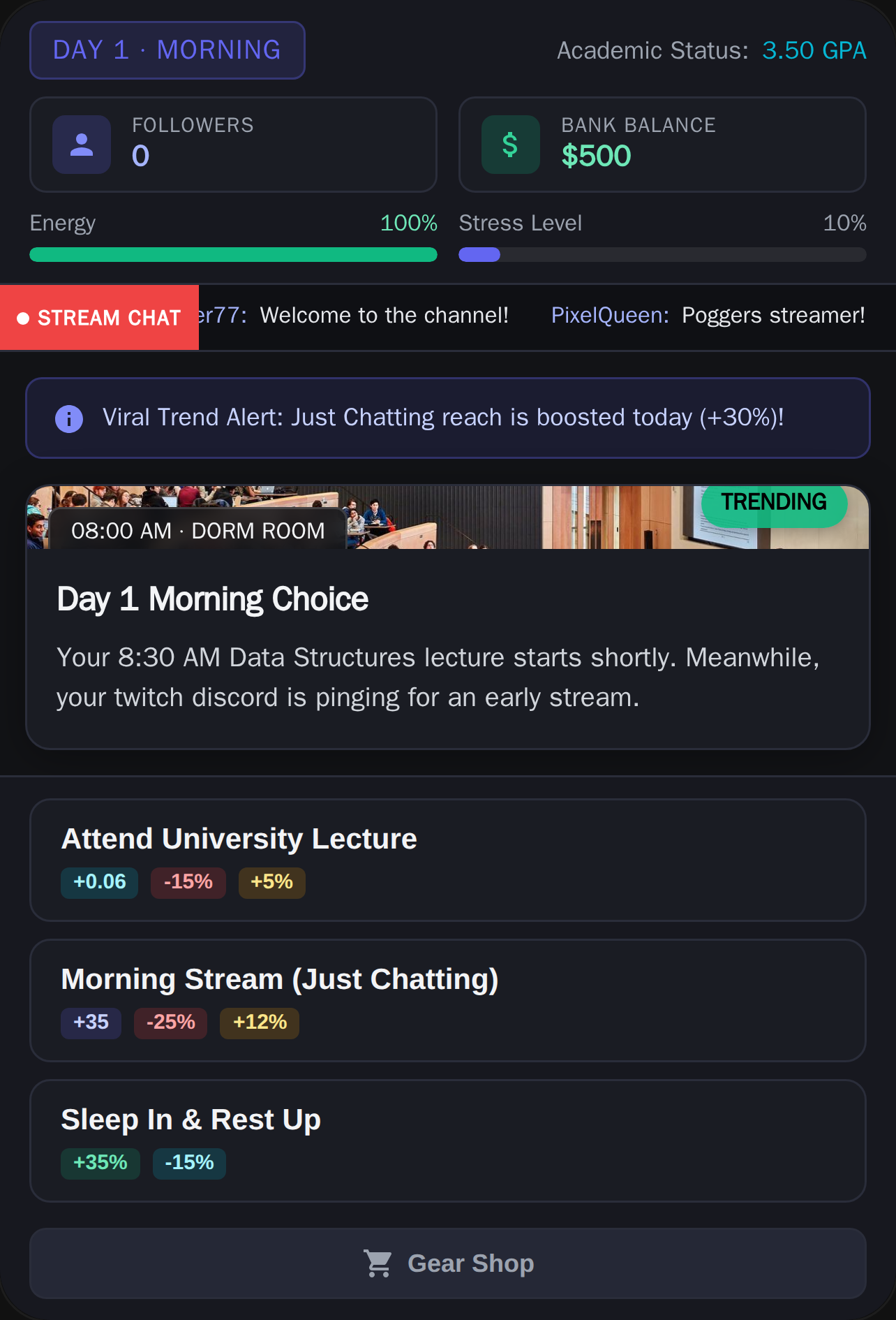Streamer University cover