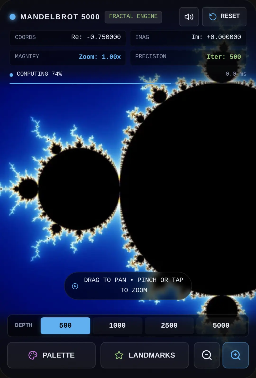 Mandelbrot 5000 Explorer cover