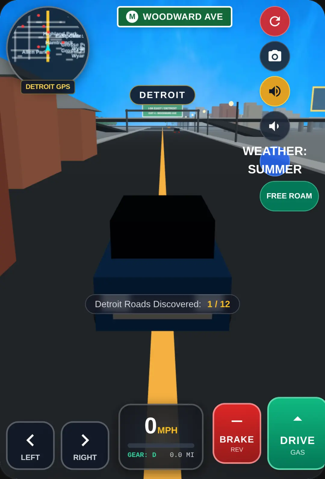 Detroit, Michigan Driving Simulator cover