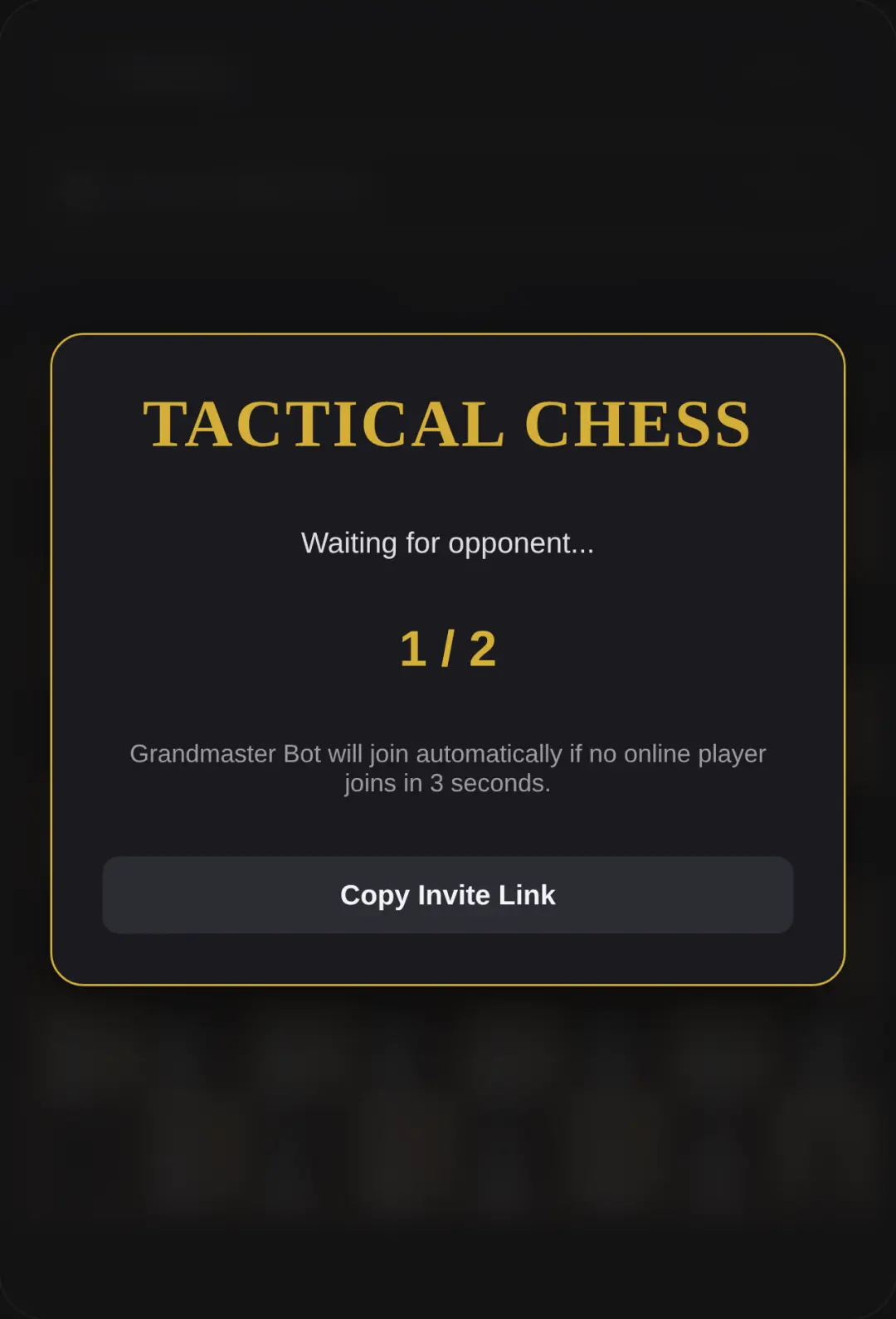 Play with chess with your friend cover