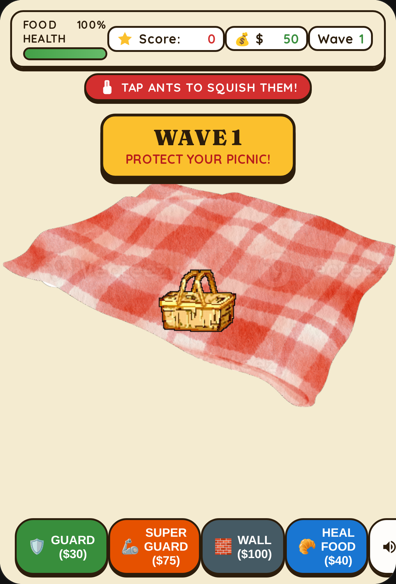 Picnic Panic - Ant Defense cover