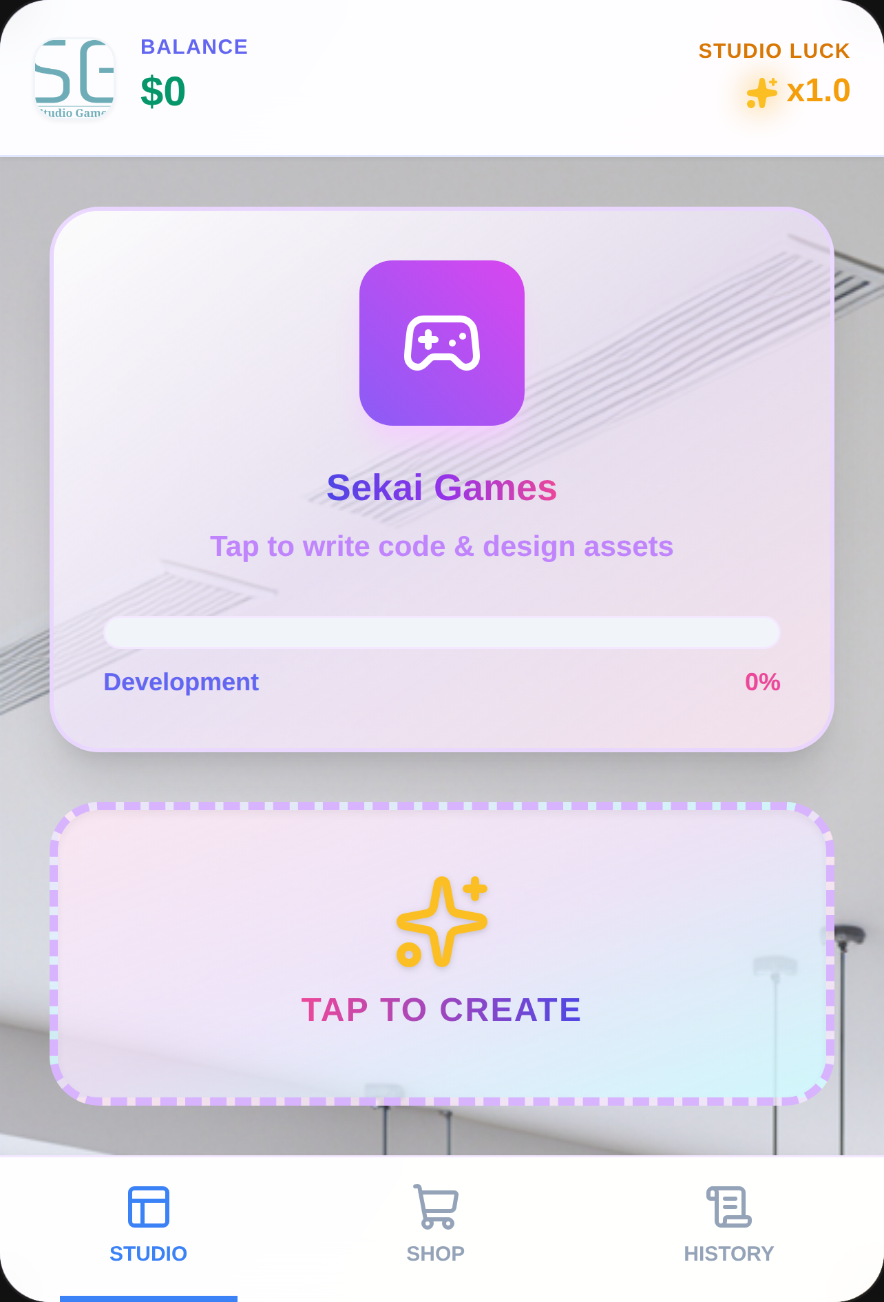 GameDev Luck Tycoon cover