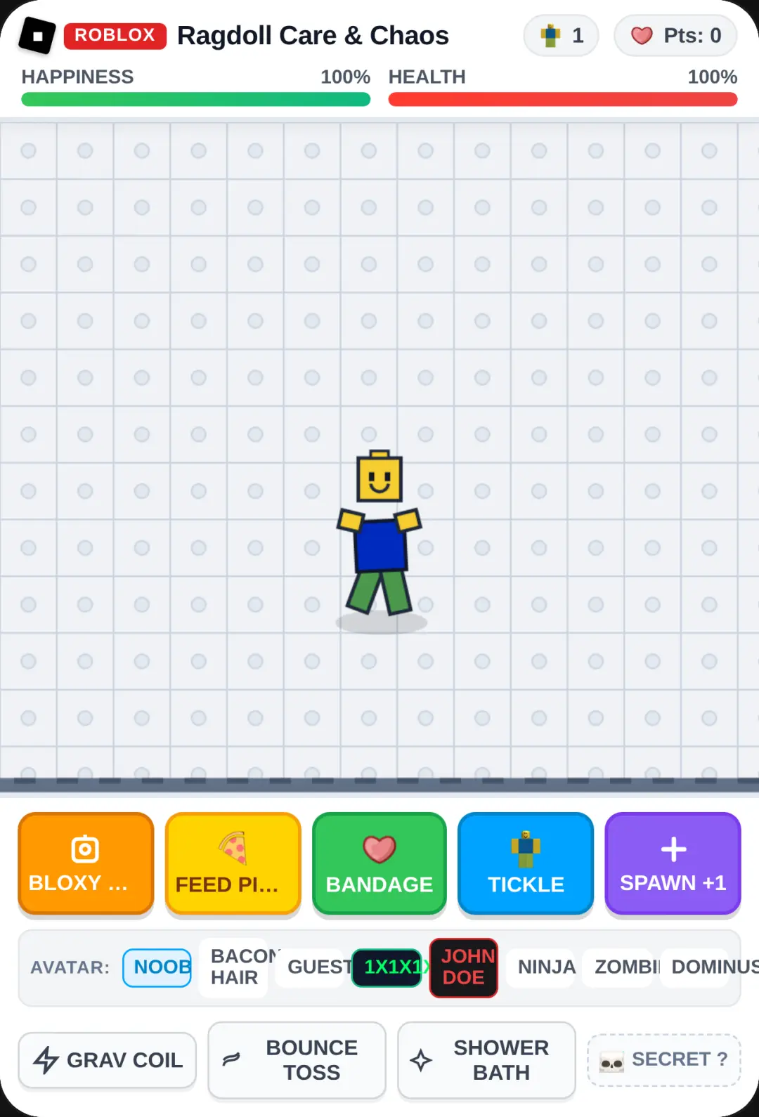 Roblox Ragdoll Care cover