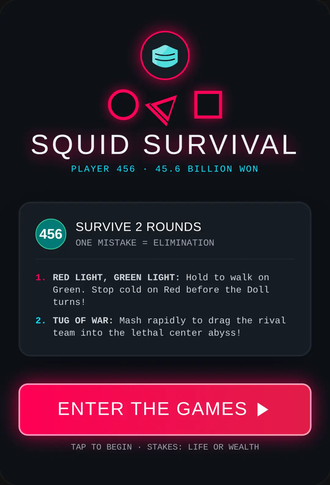 Squid Game Survival cover