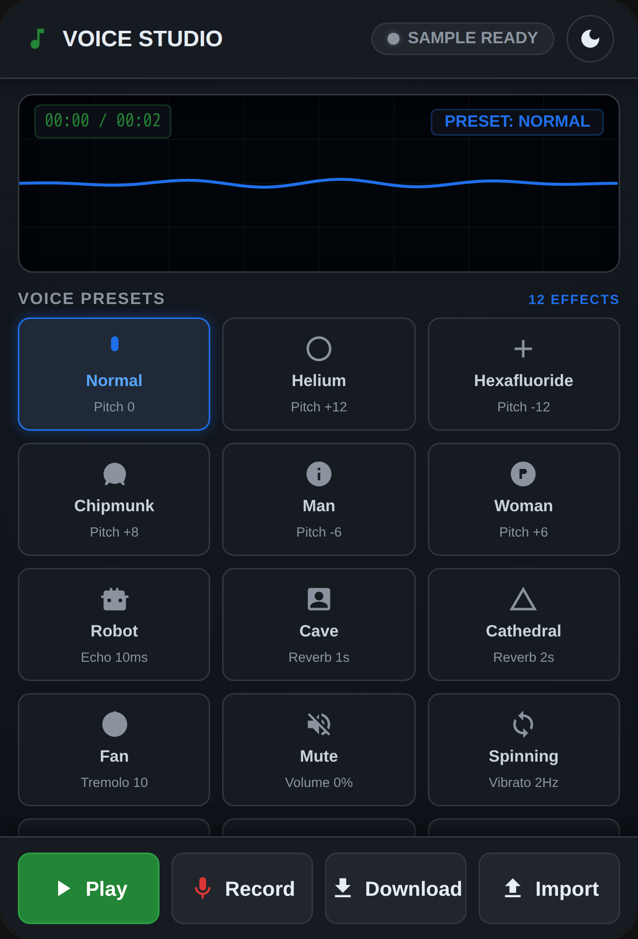 Voice Changer Studio V1.2.2 cover