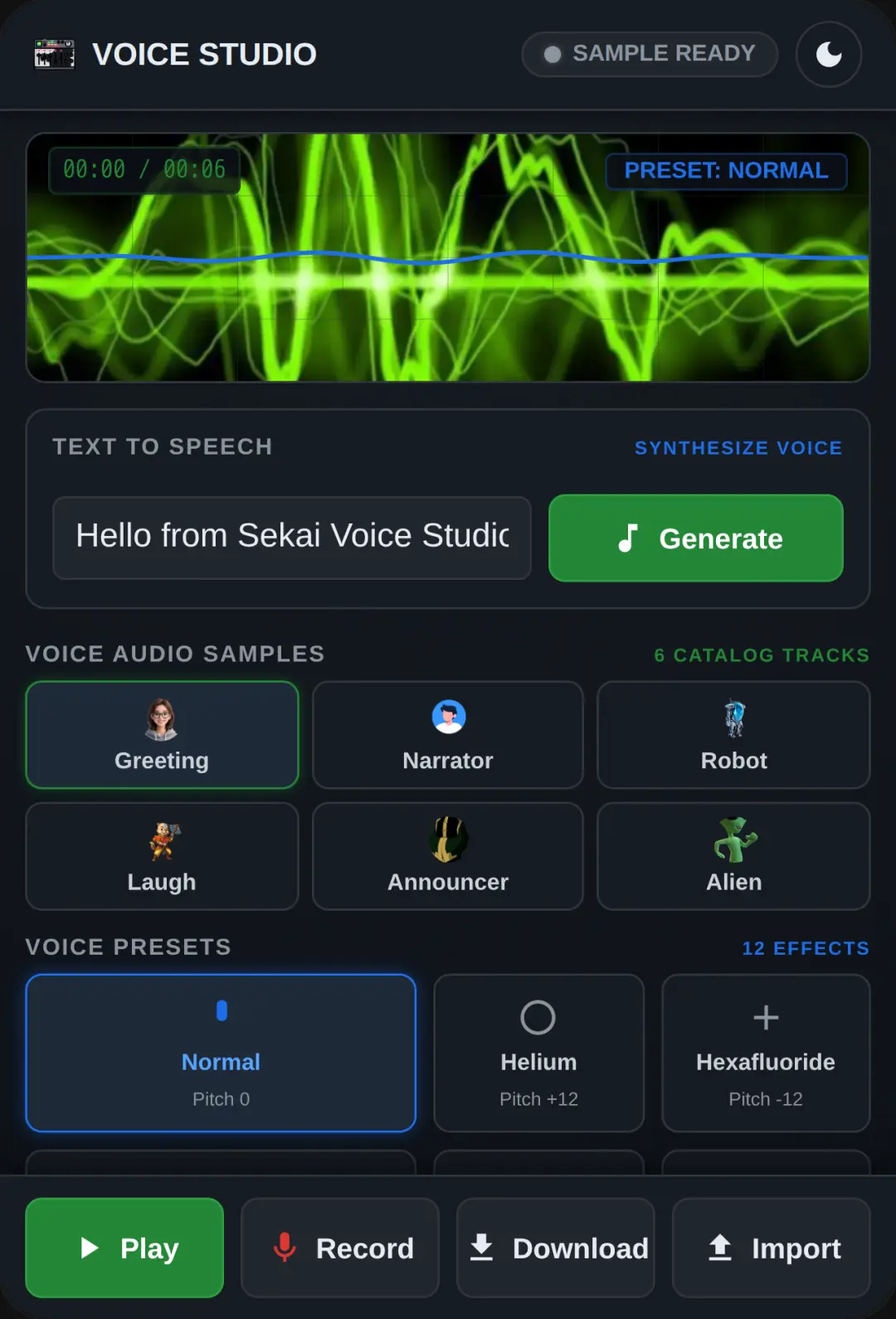 Voice Changer Studio V2.0.0 cover