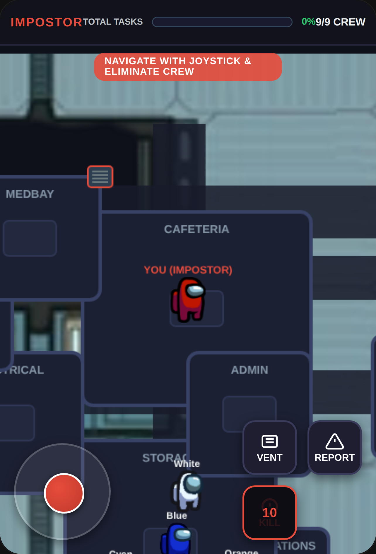 Impostor: 9 AI Crewmates cover