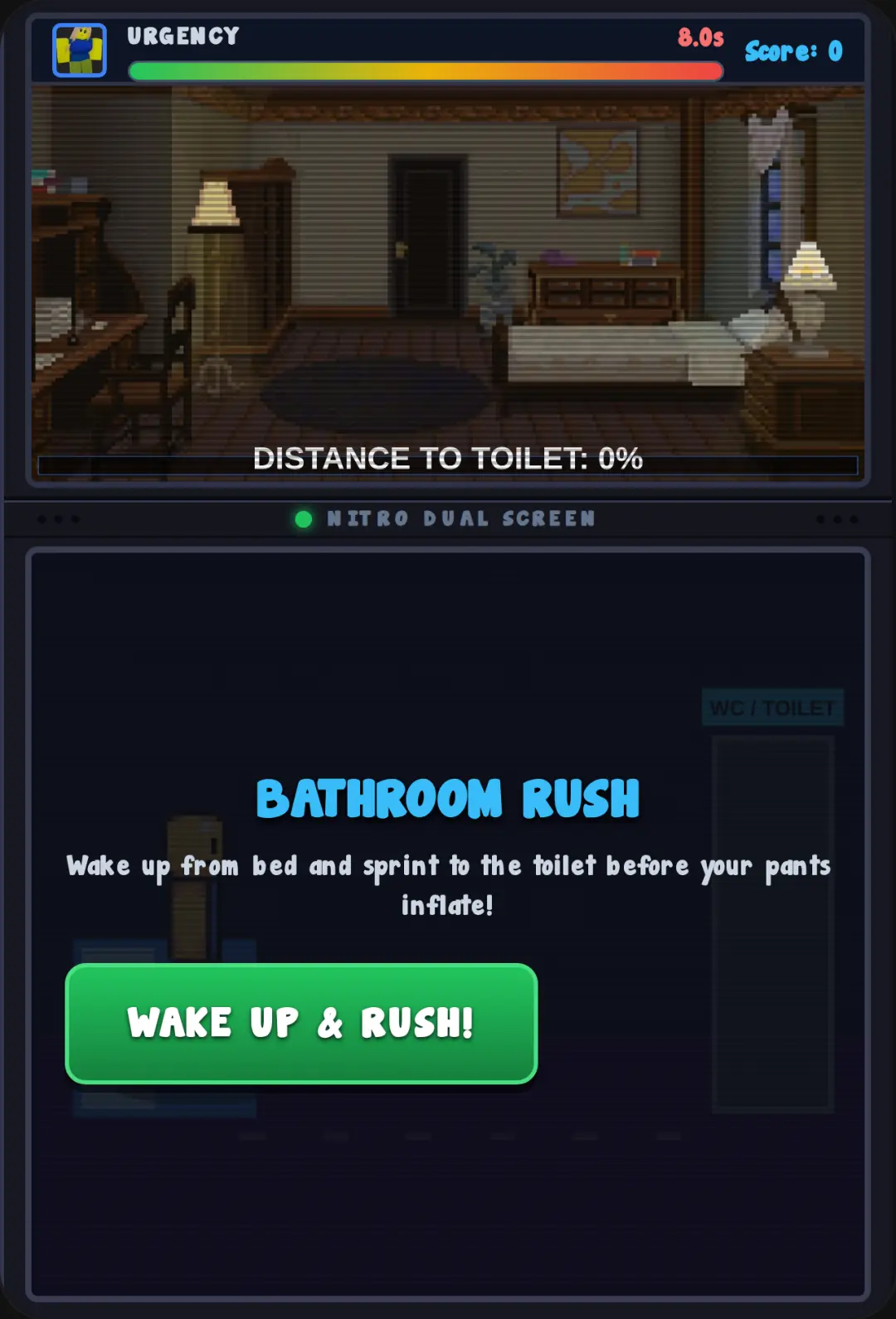 DS Bathroom Rush cover