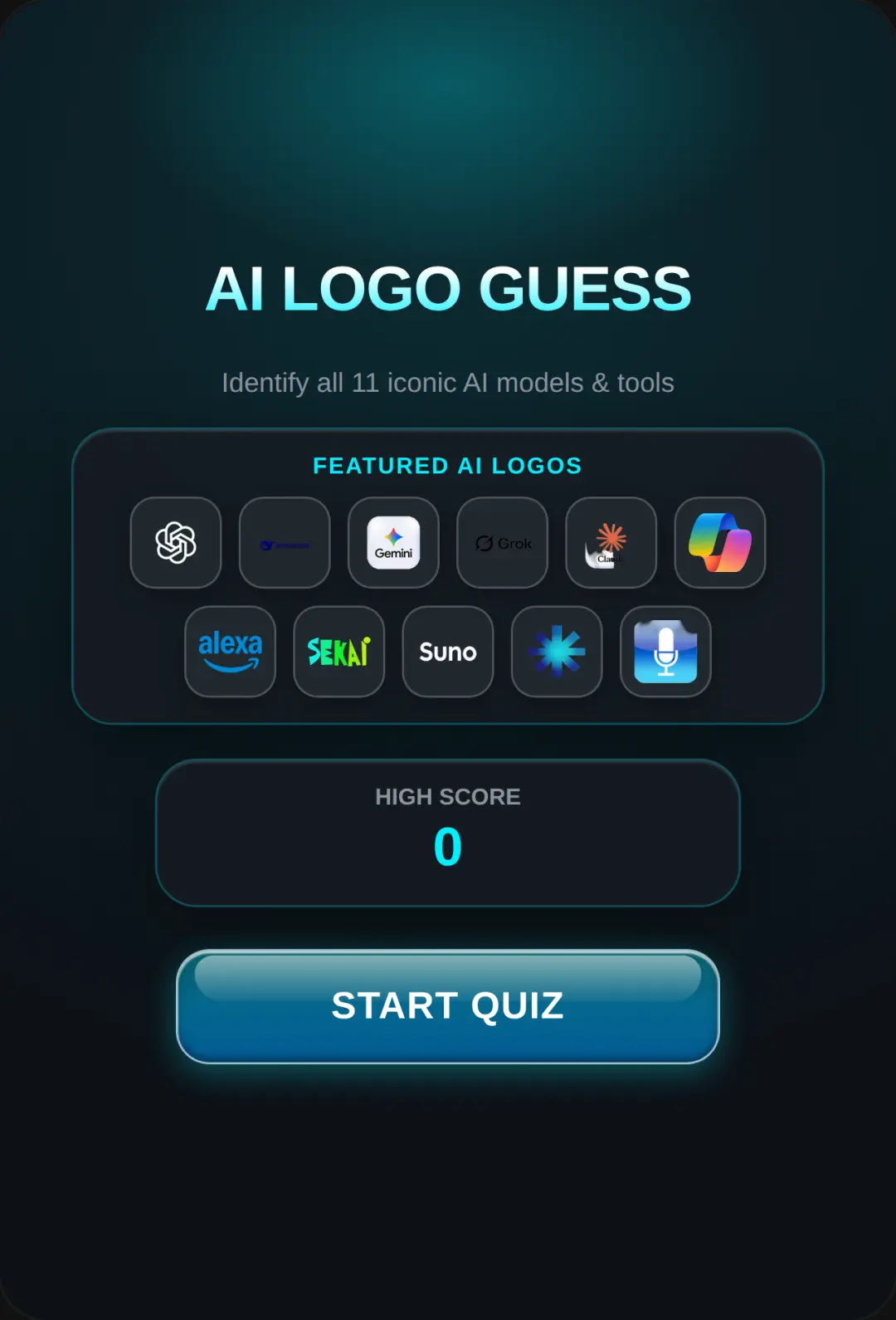 AI Logo Quiz cover