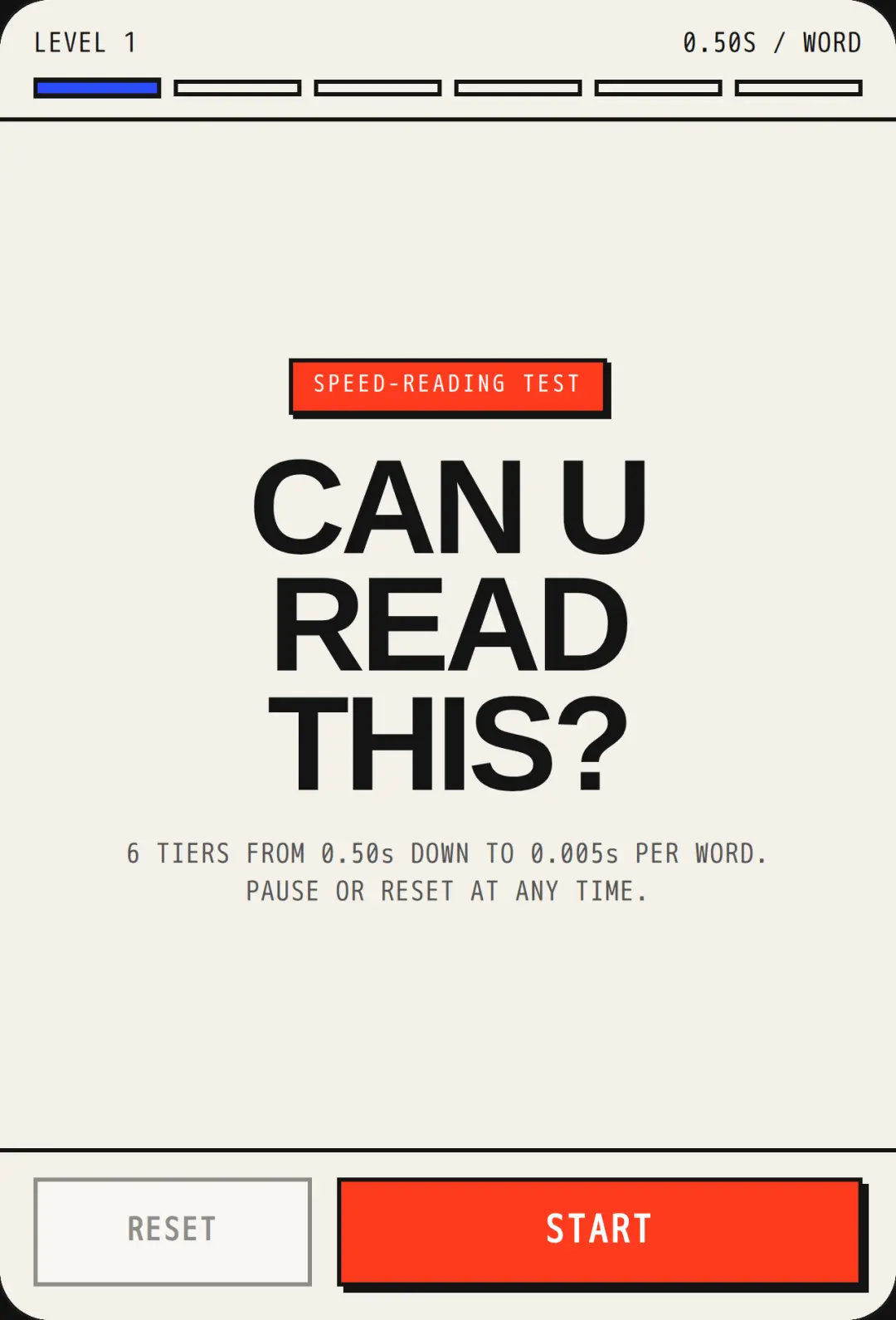 can u read this? cover
