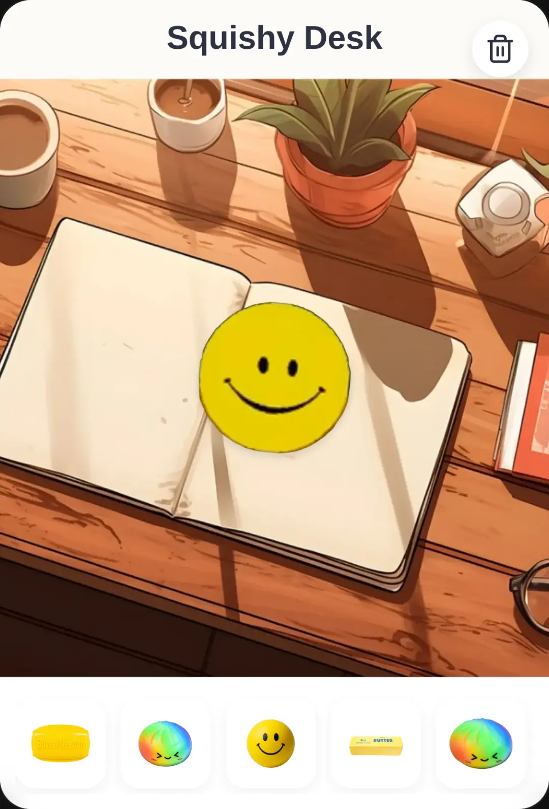 Virtual Squishy Desk cover