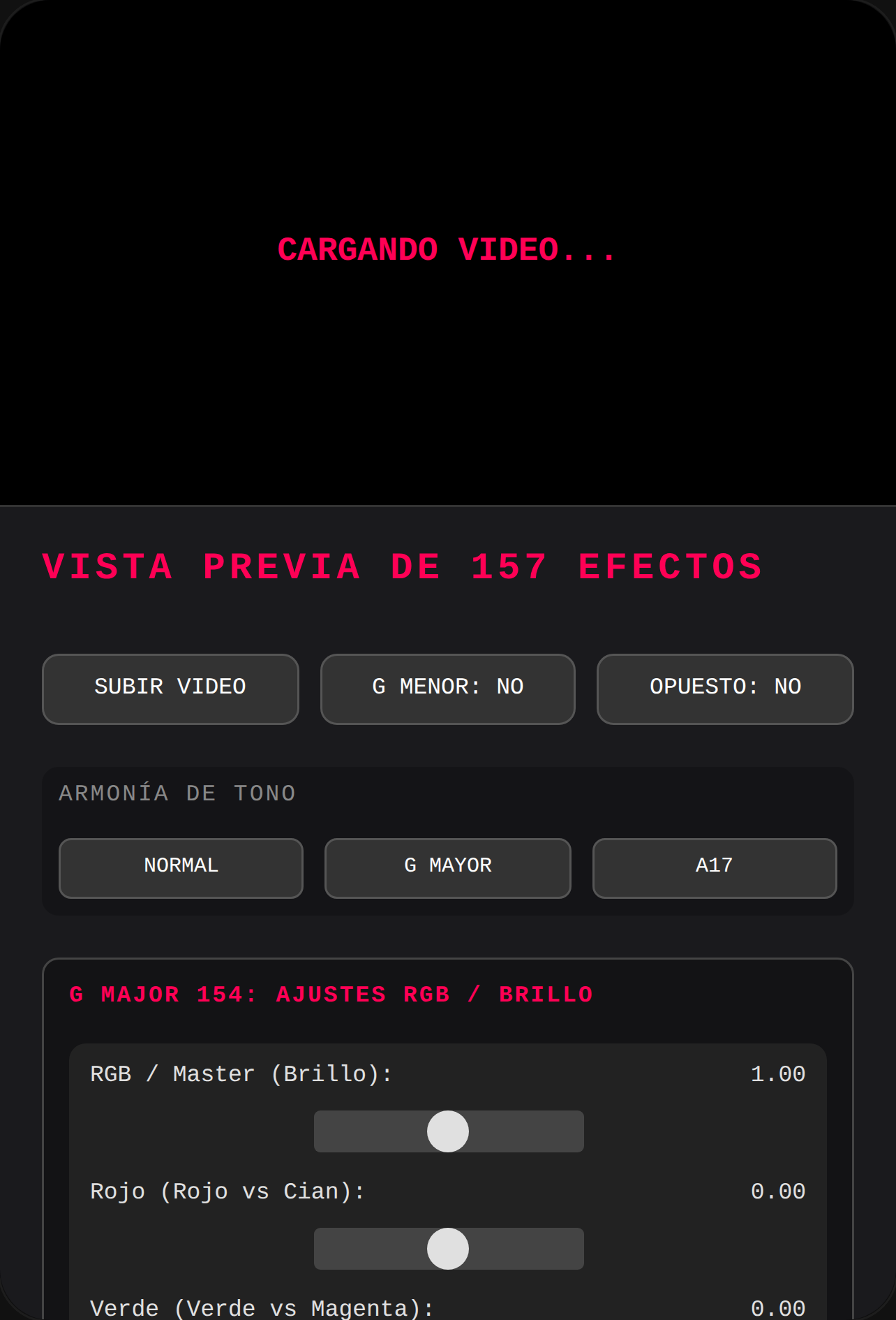 Deformador de Video G-Major cover