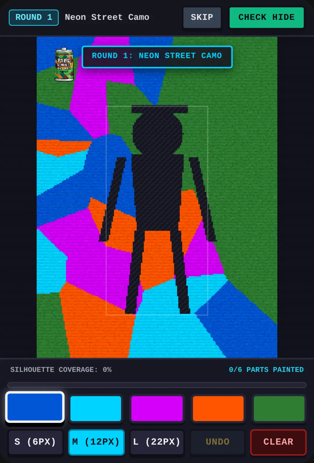Pixel Camo Paint cover