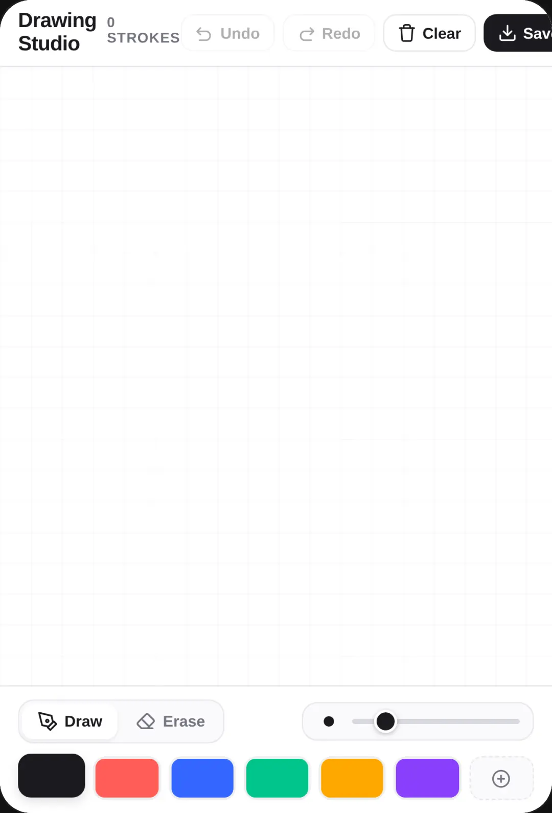 Minimal Canvas - Drawing Studio cover