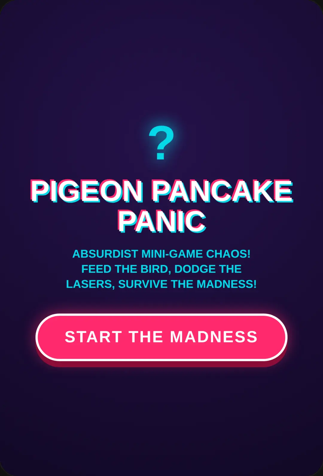 PIGEON PANCAKE PANIC cover
