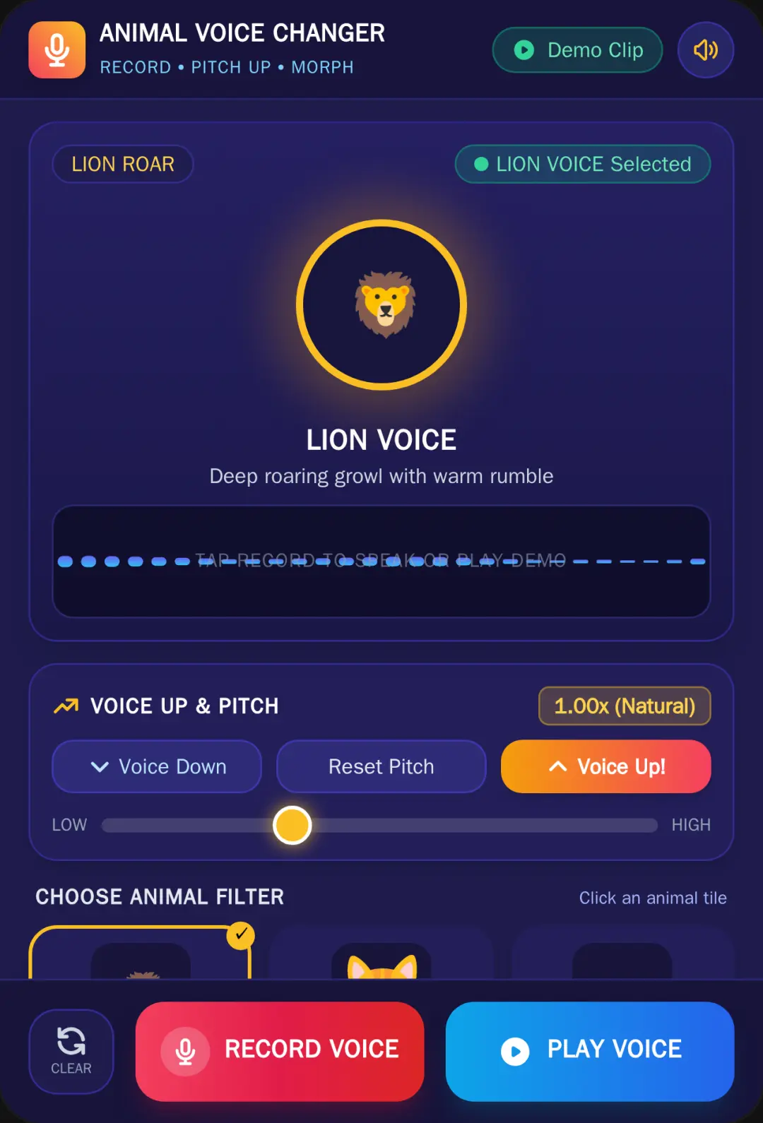 Animal Voice Changer cover