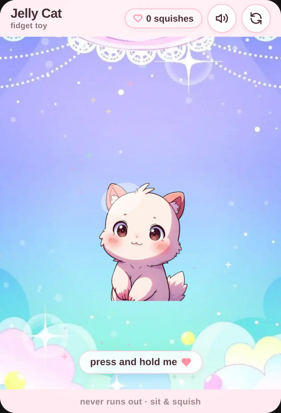 Jelly Cat Fidget Toy cover