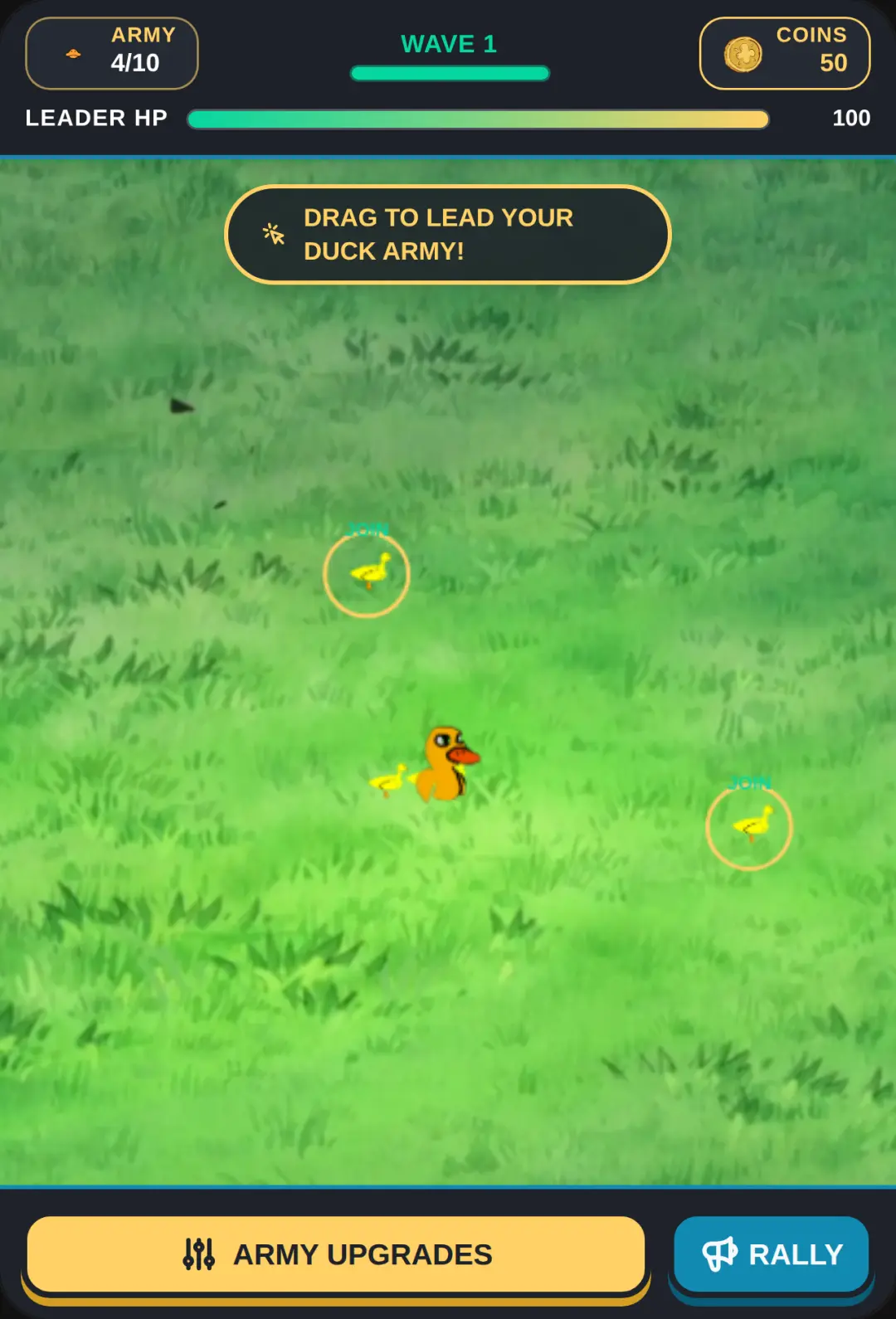 Join The Duck Army cover