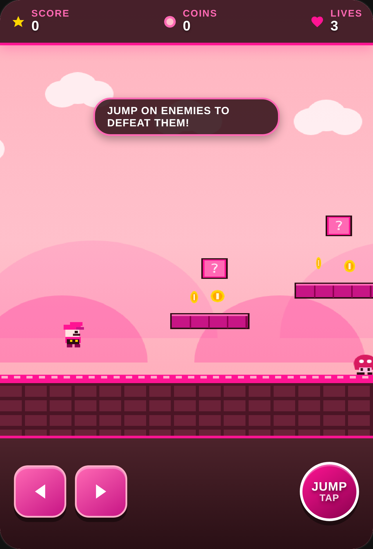 Pink Star Quest - 2D Platformer cover