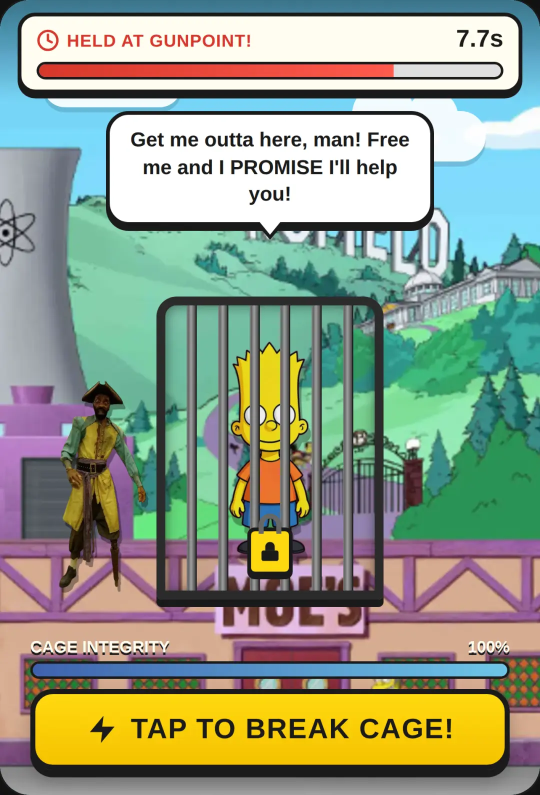 Free Bart Simpson cover