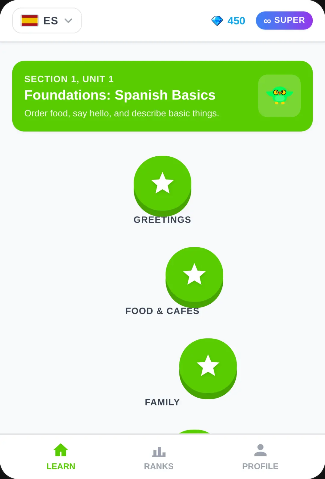 DUOLINGO (20 Levels Each Version) cover