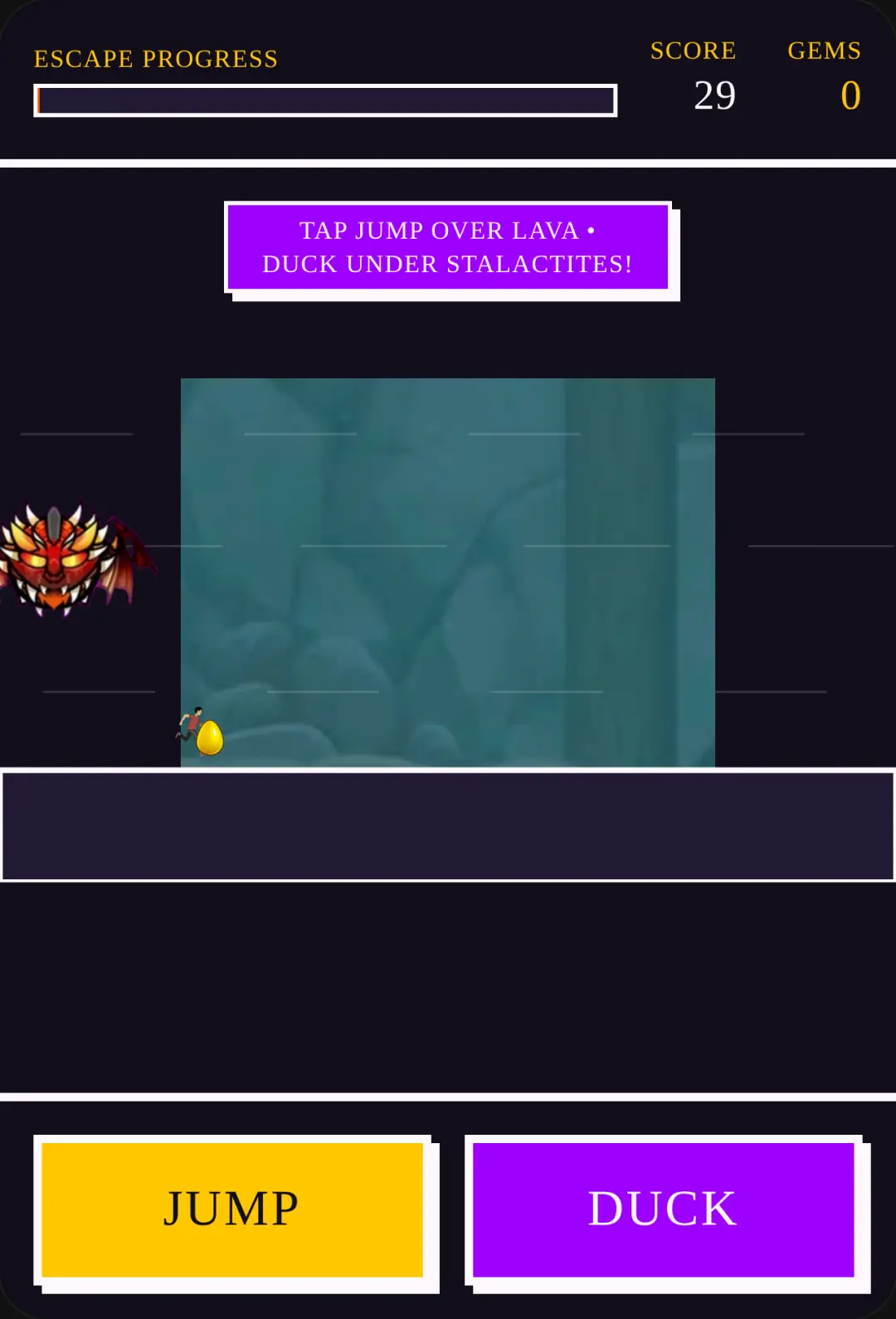 Steal an Egg - Dragon Lair Runner cover