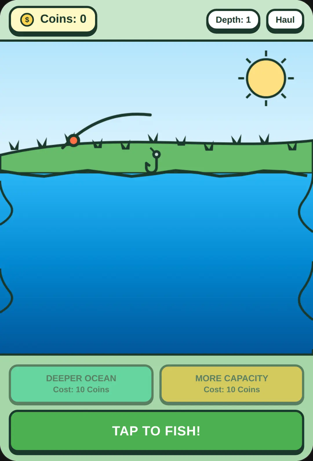 Fishing food cover