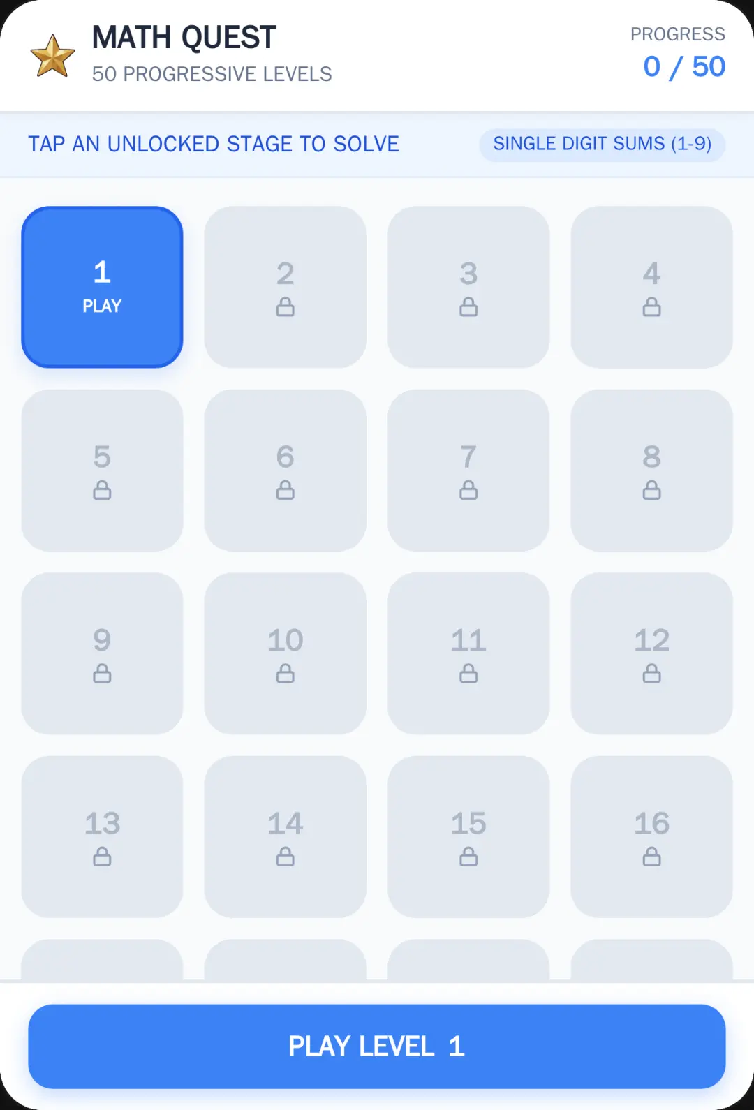 Math Quest 50 cover