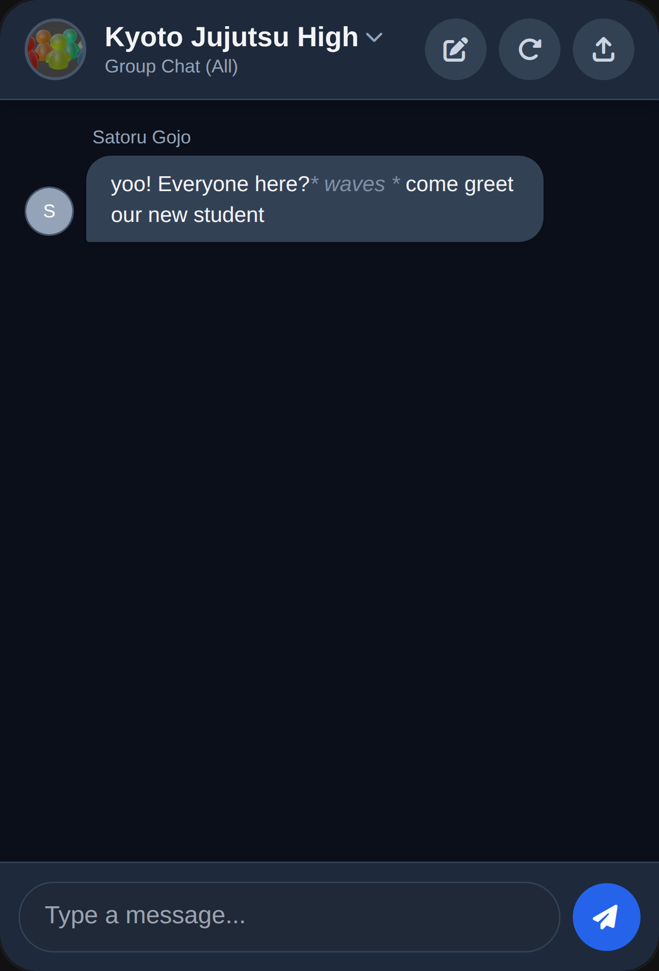 JJK Group Chat cover