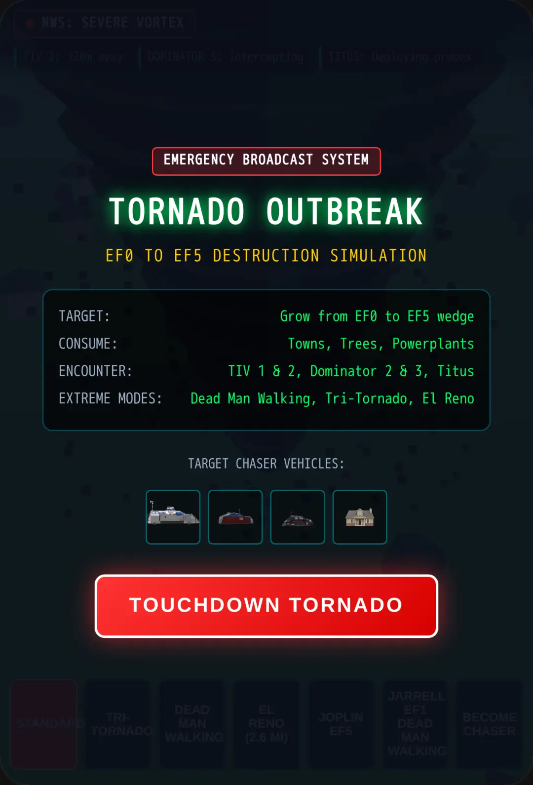 3D Tornado Chaser - EF5 Outbreak NEW and fixed cover