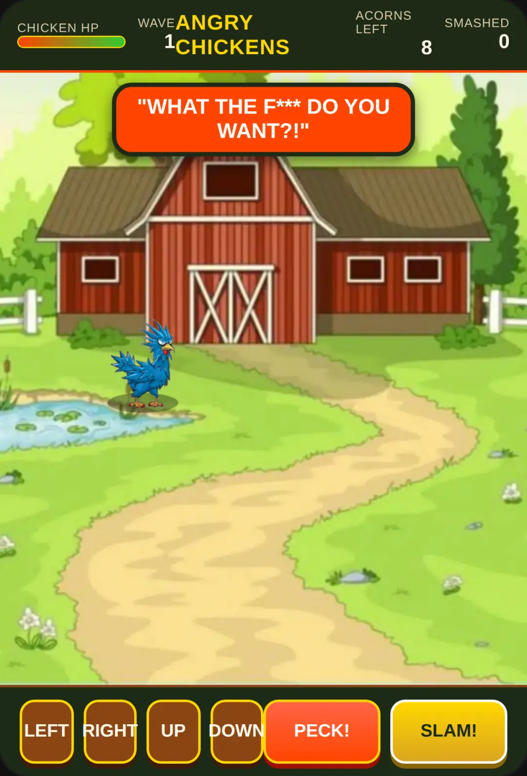 Angry Chickens: Acorn Carnage cover